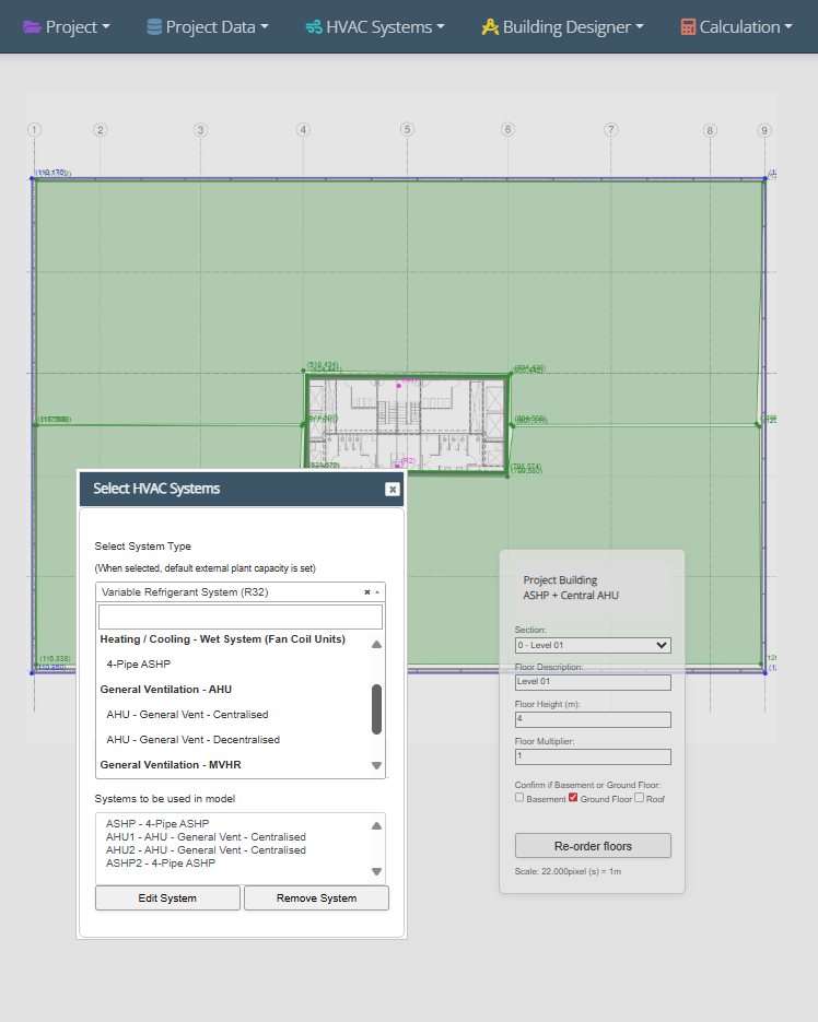 Graphical Floor Plan